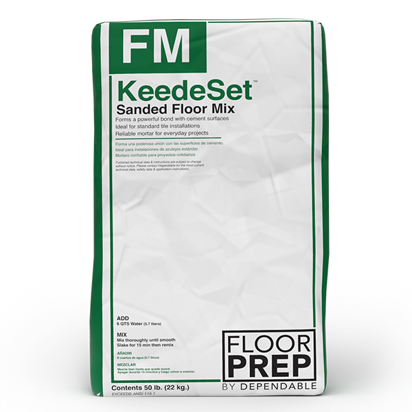 KeedeSet Sanded Floor Mix bag